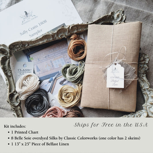 Sally Cratis 1808 Sampler Kit