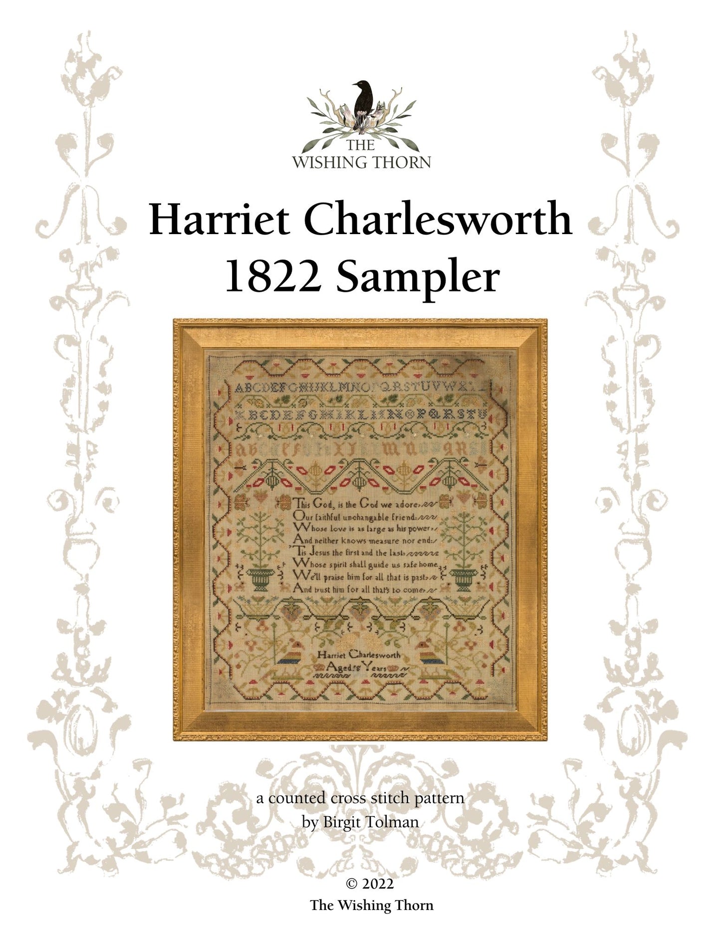 Harriet Charlesworth 1822 Paper Chart