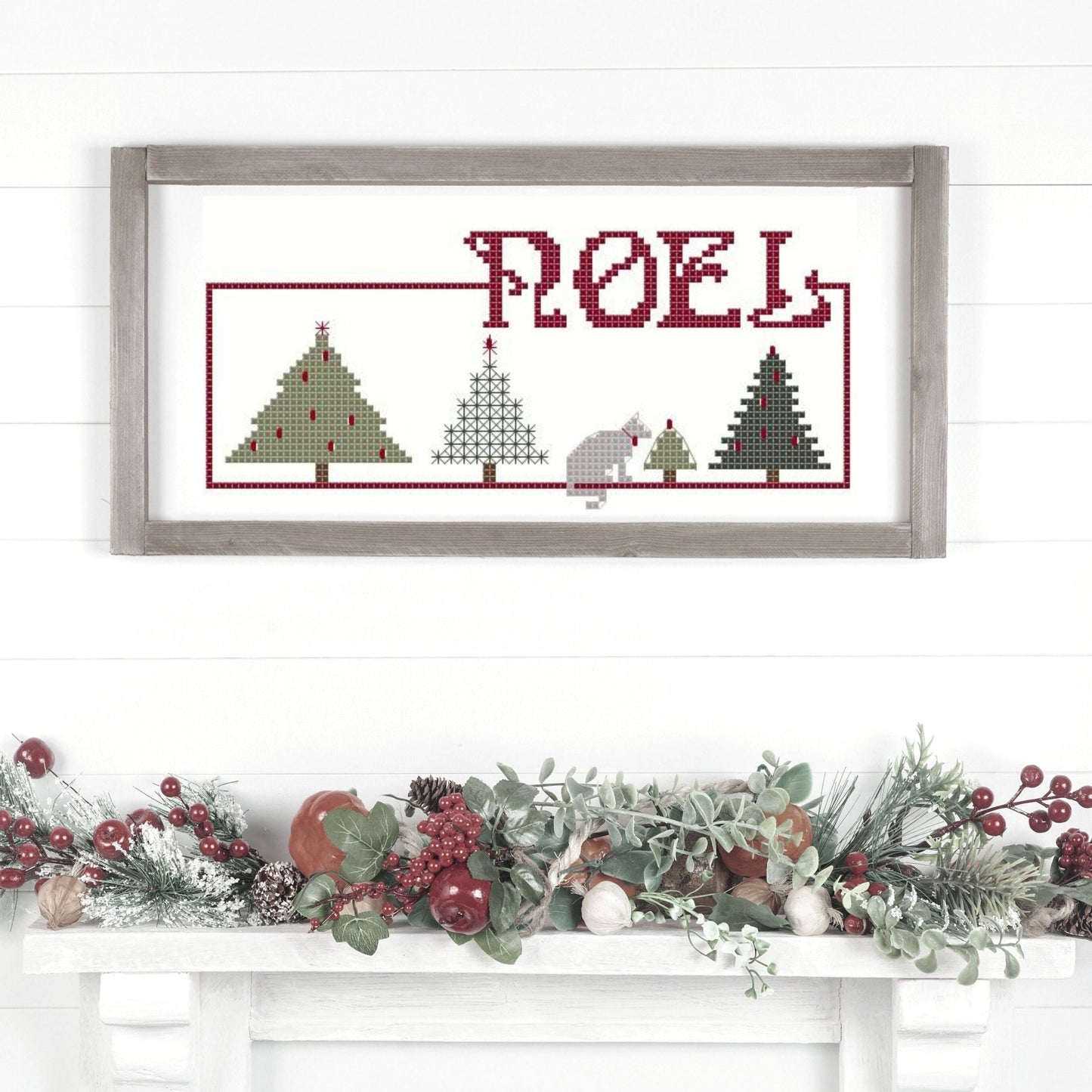 Noel Cross stitch Pattern