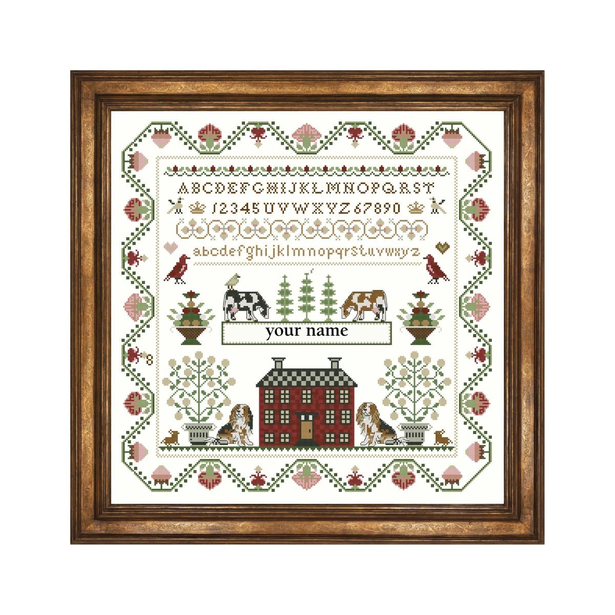 Custom Sampler Pattern Created Only For You