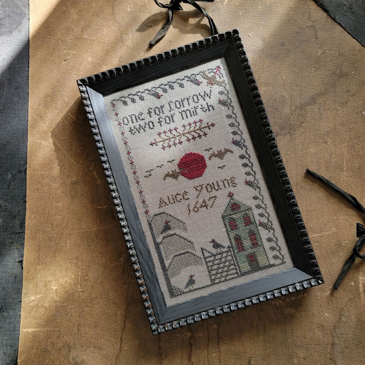 Alice Young 1647 Sampler – The Wishing Thorn