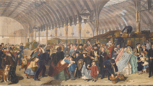 The Railway Station, 1866