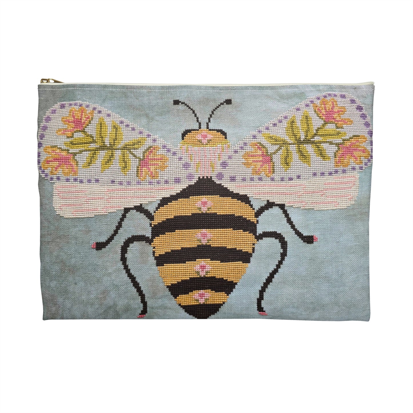Flower Bee Project Bag