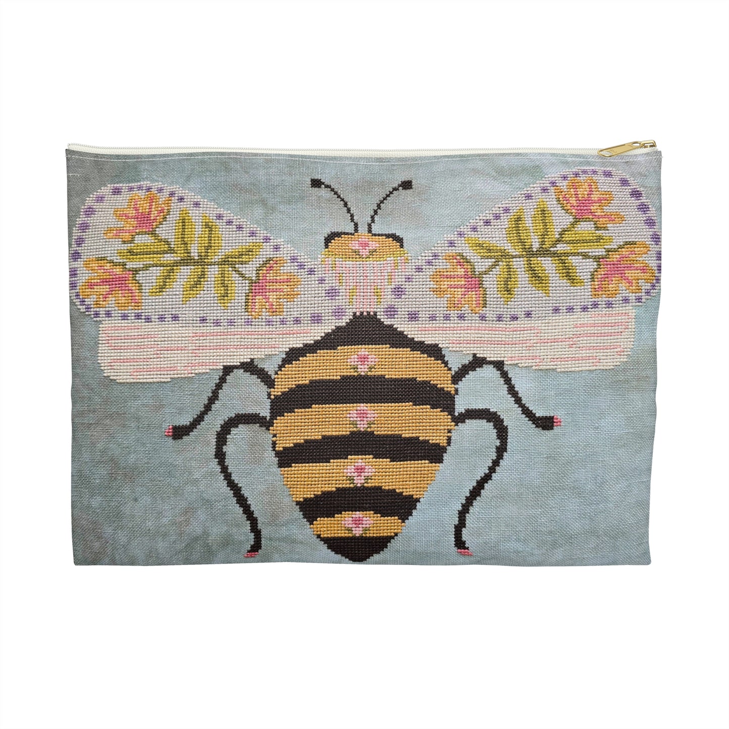 Flower Bee Project Bag