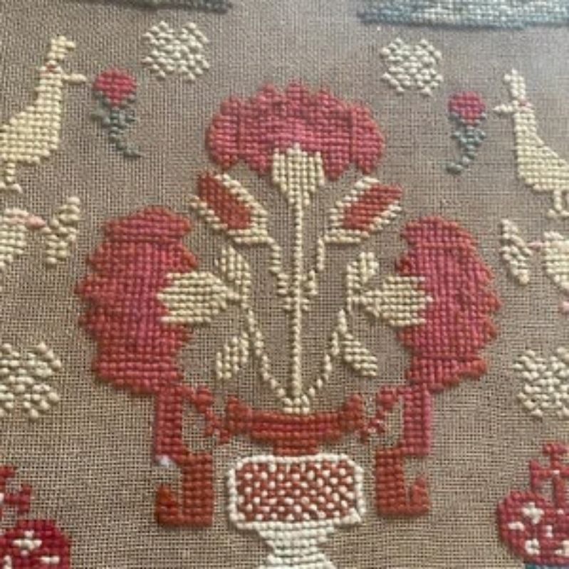 Mary John 1847 Welsh Sampler Printed Chart