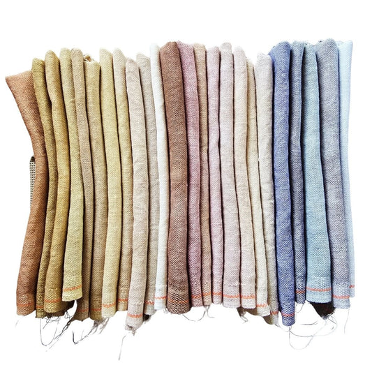 36 Count Linen by Fiber on a Whim Fat Quarter, Hand-Dyed Cross Stitch Fabric (Multiple Colors)