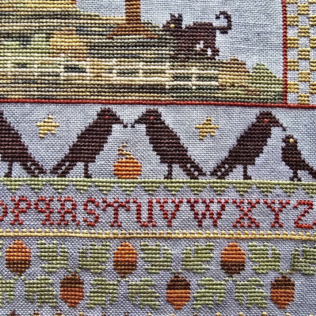 Black Moon Cottage Sampler – Cross Stitch Pattern PDF