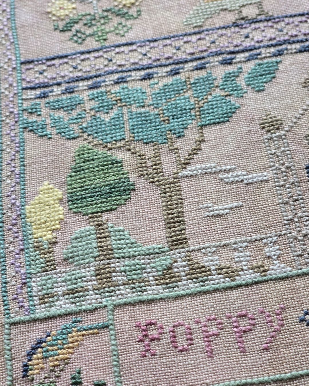Spring Garden – PDF Cross Stitch Chart
