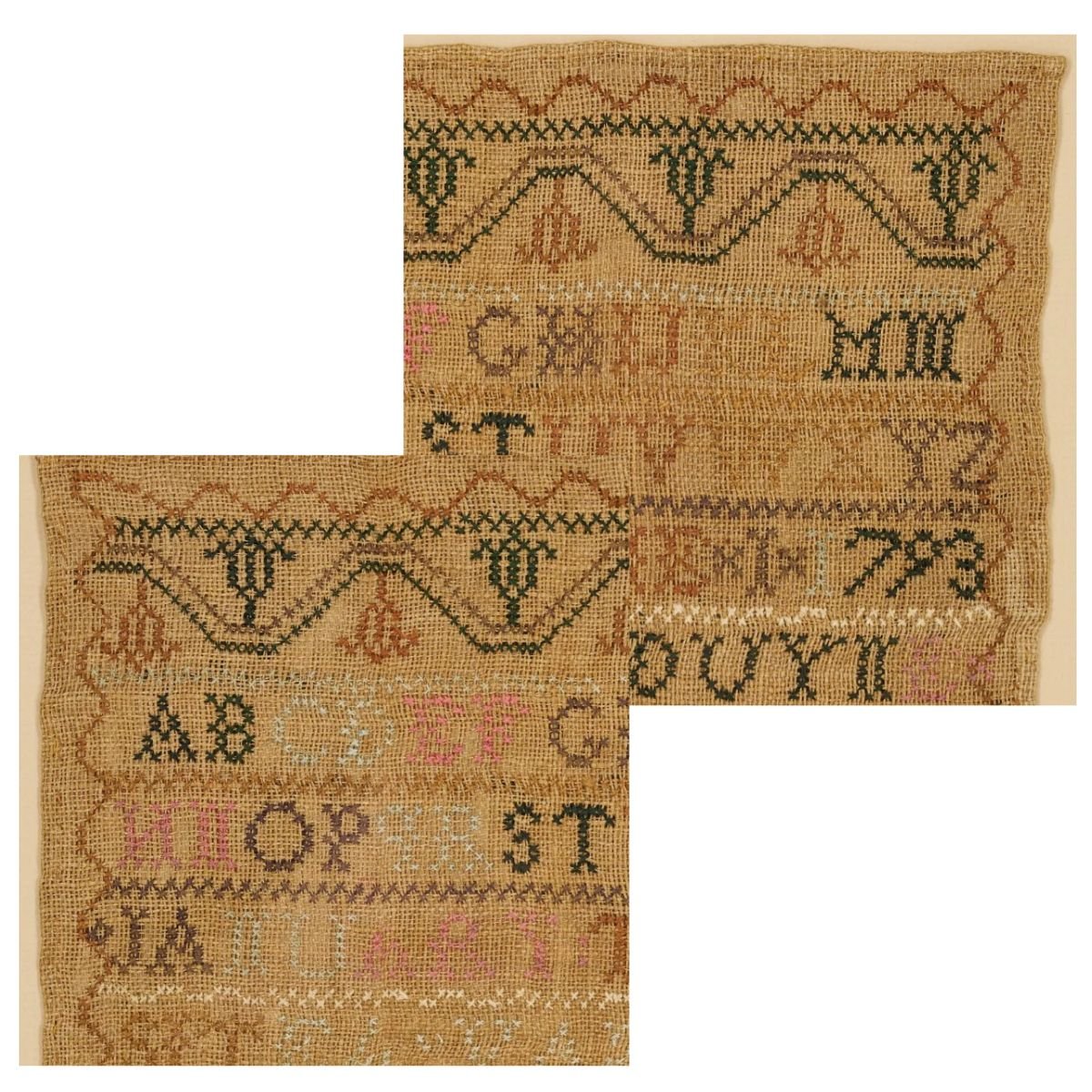 Elizabeth Van Duyne Sampler 1793