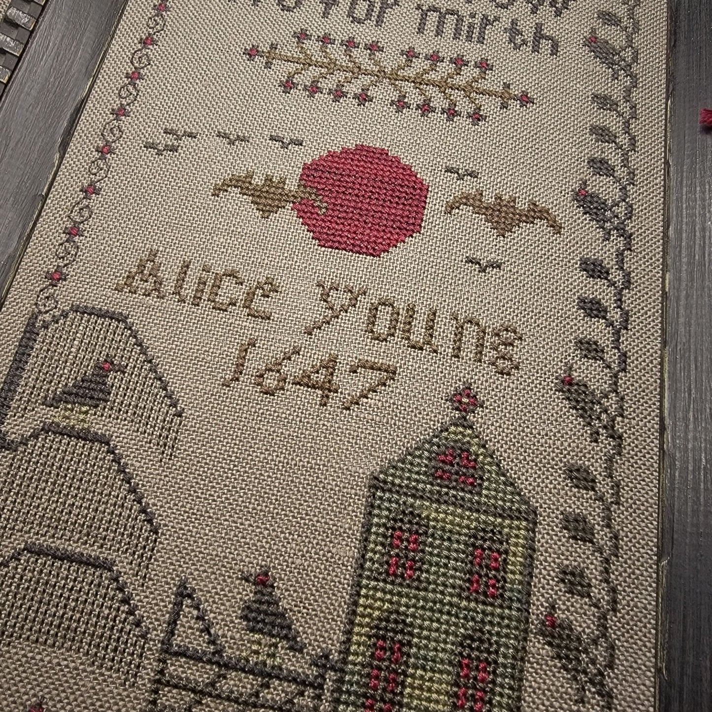 Alice Young 1647 Sampler Paper Chart