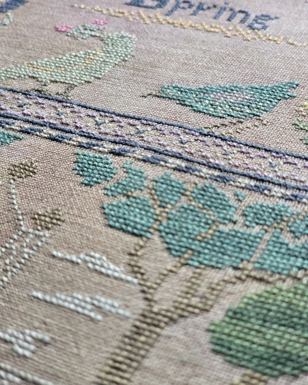 Spring Garden – PDF Cross Stitch Chart