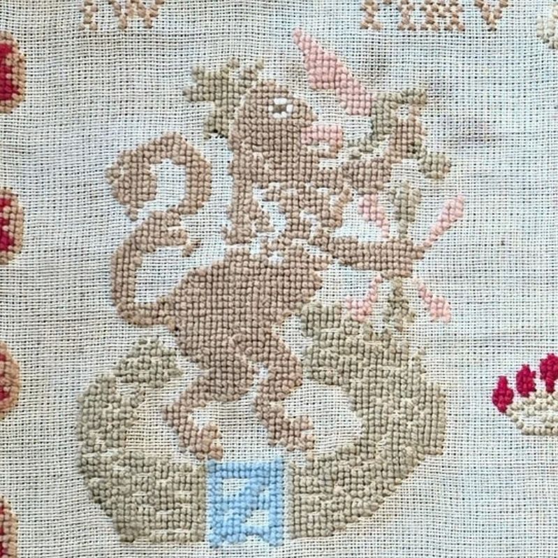 IW 1855 Dutch Sampler Cross Stitch Paper Chart