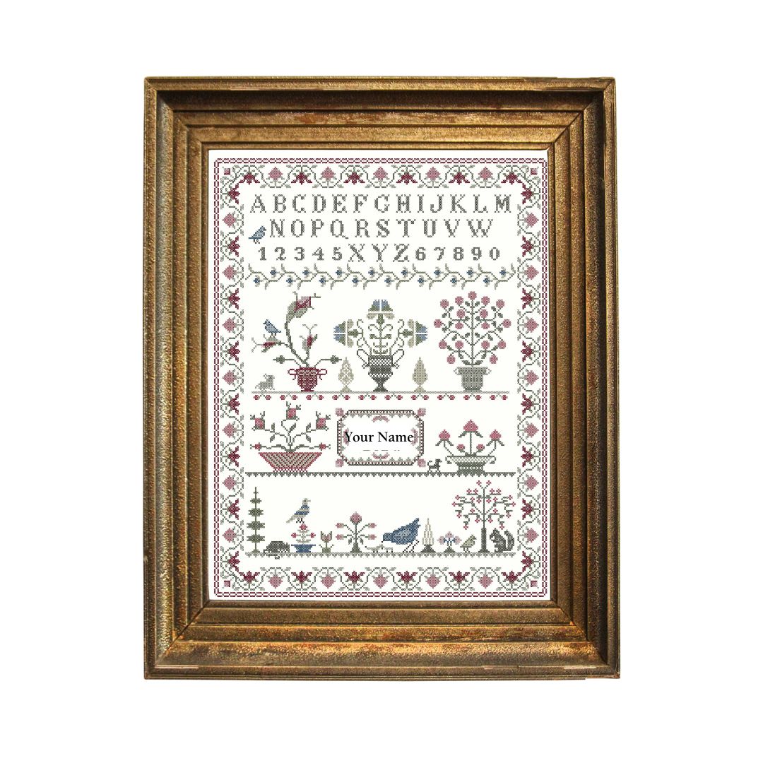 Custom Sampler Pattern Created Only For You