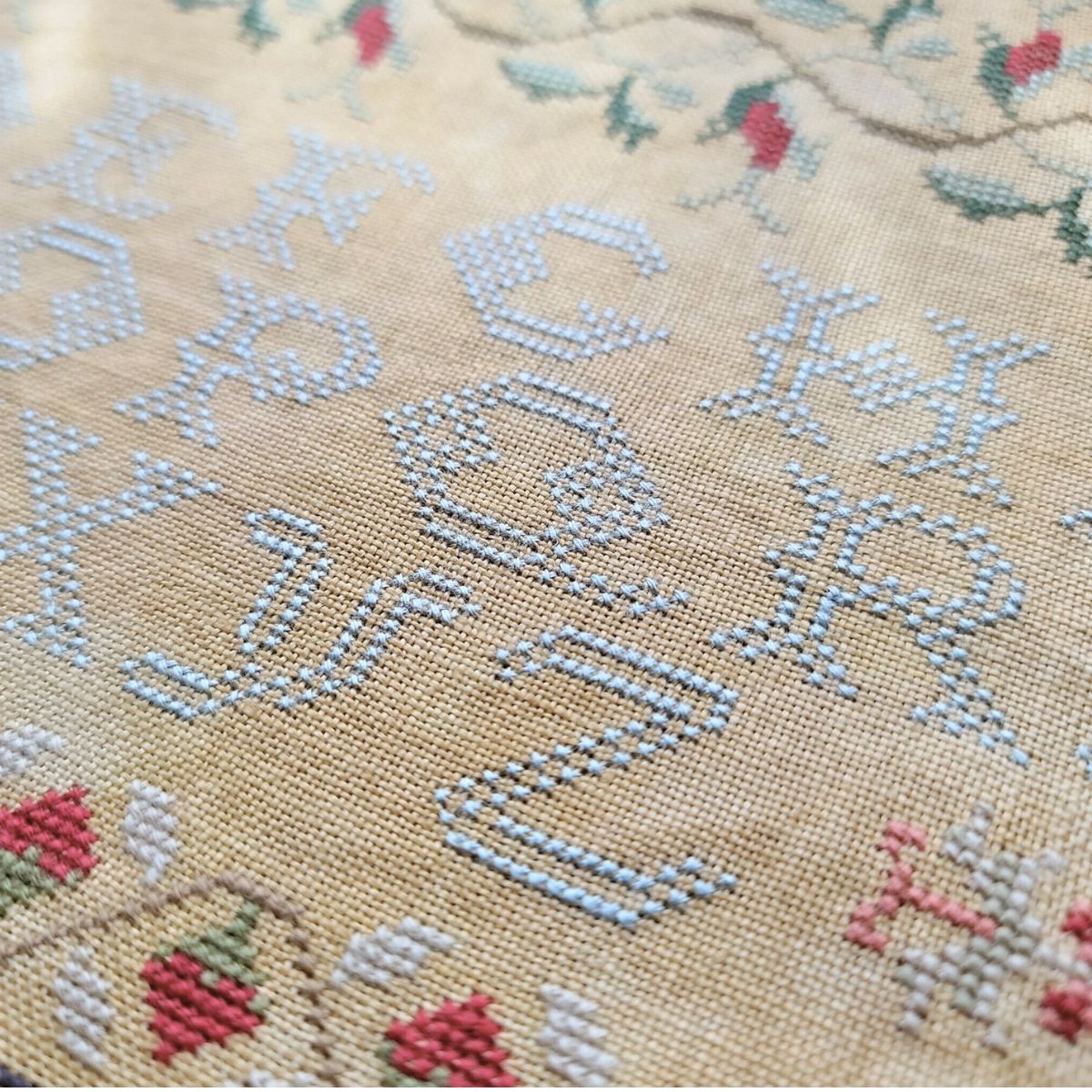 Eliza Jane Smyth 1840 Sampler Pattern PDF