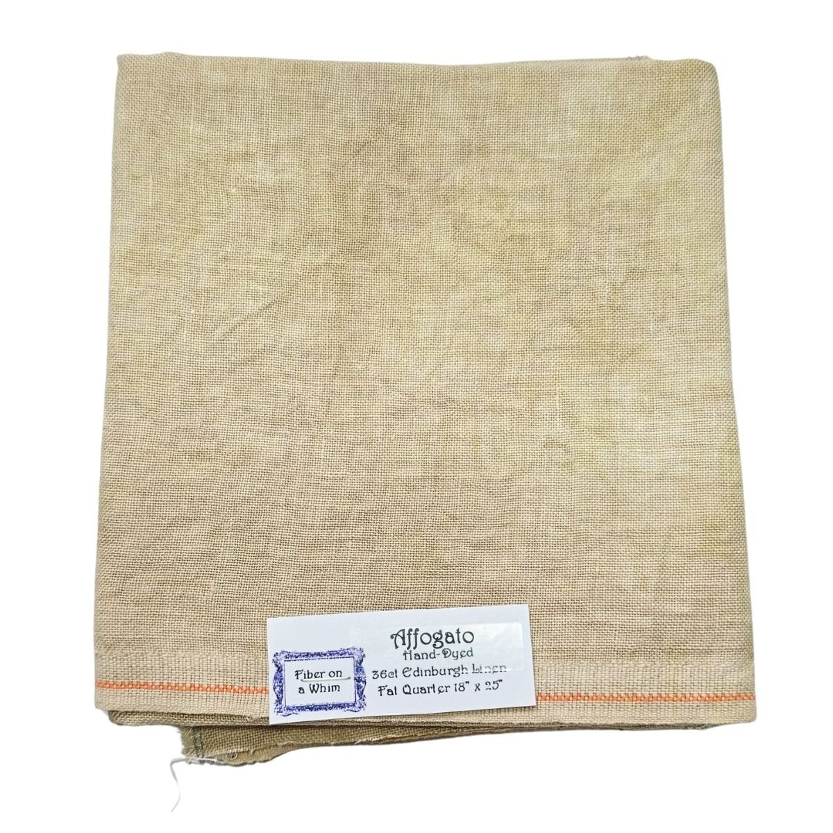 36 Count Linen by Fiber on a Whim Fat Quarter, Hand-Dyed Cross Stitch Fabric (Multiple Colors)
