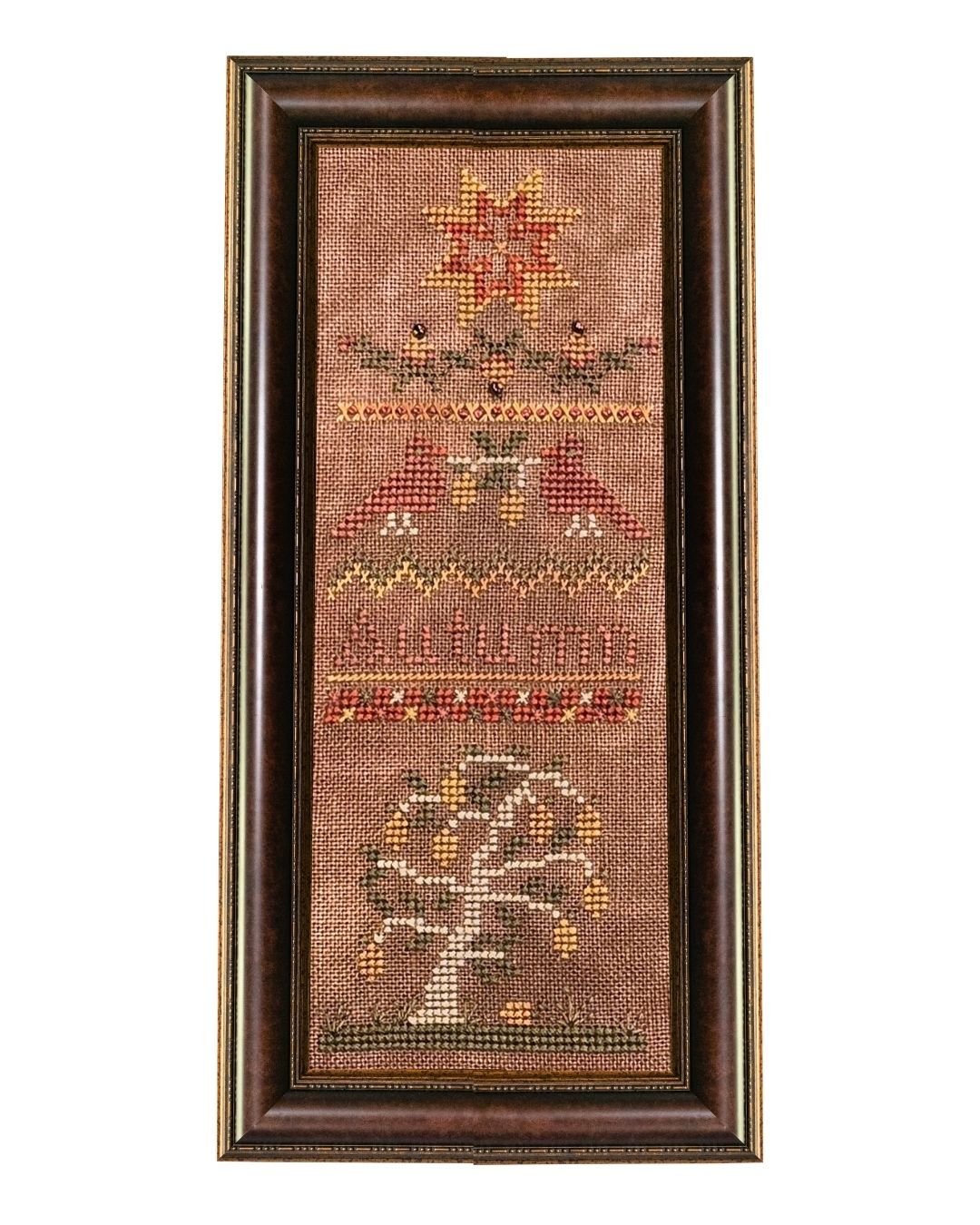 Miniature Autumn Sampler Printed Pattern