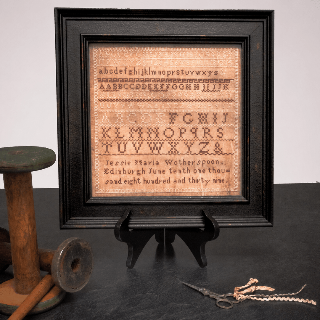 Jessie Maria Wotherspoon 1839 Sampler Paper Chart