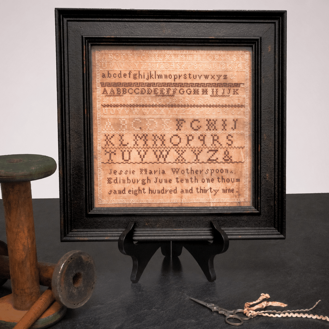 Jessie Maria Wotherspoon 1839 Sampler PDF