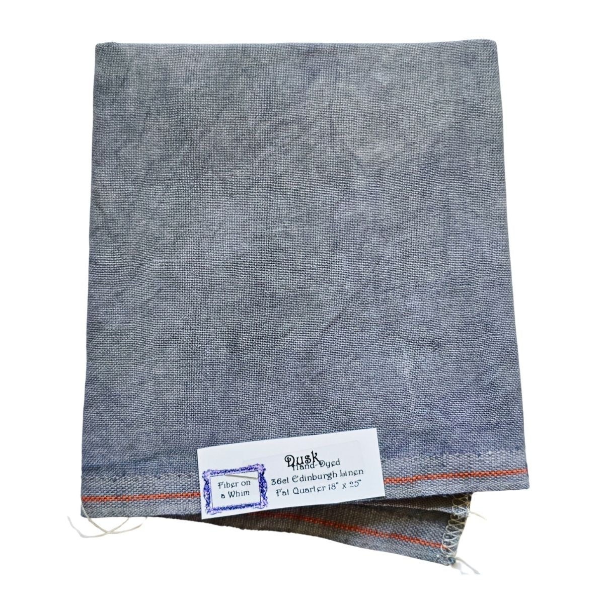 36 Count Linen by Fiber on a Whim Fat Quarter, Hand-Dyed Cross Stitch Fabric (Multiple Colors)