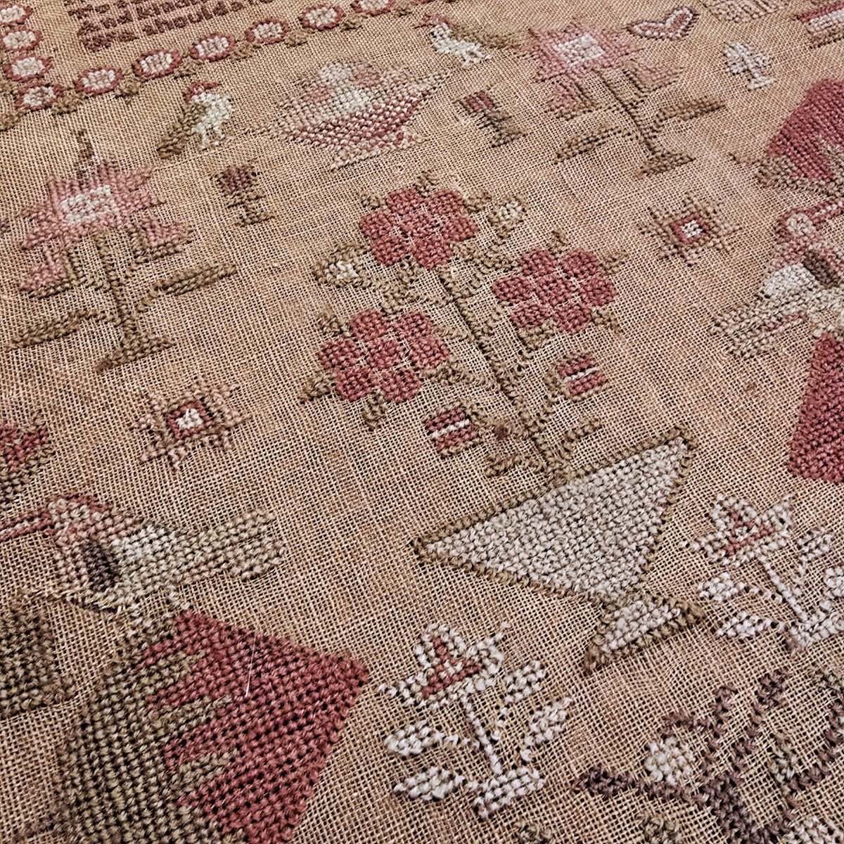 Emma Matthews 1855 Sampler – Cross Stitch Pattern PDF