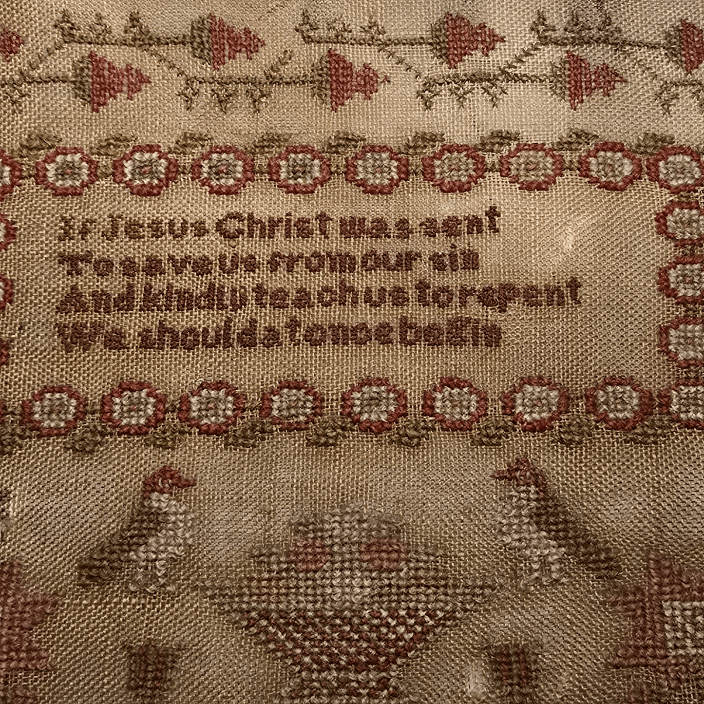 Emma Matthews 1855 Sampler – Cross Stitch Pattern PDF