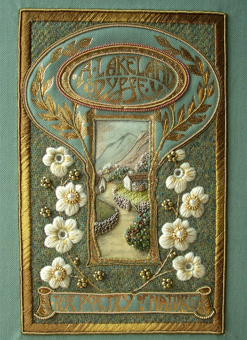 Embroidery Kit for a Journal Book Cover
