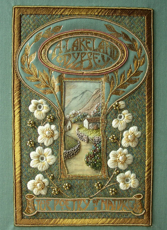 Embroidery Kit for a Journal Book Cover
