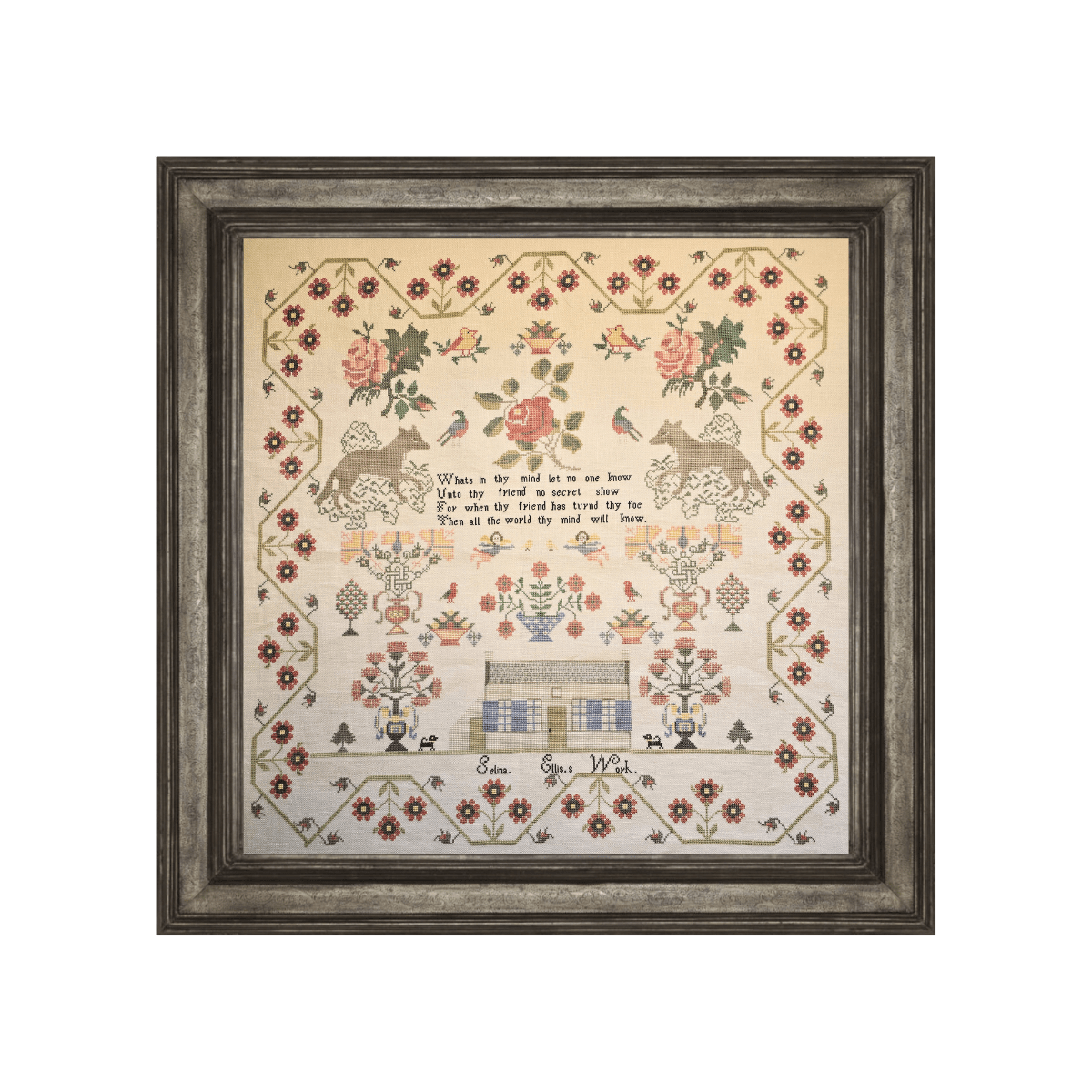 Selina Ellis 1860s Sampler PDF