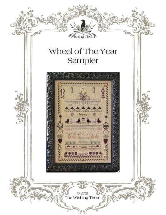 Wheel Of the Year Sampler paper Chart