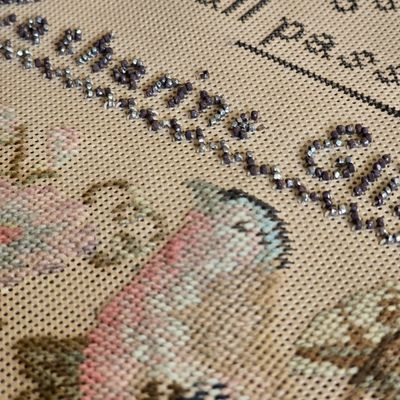 Catharine Elizabeth Corse Sampler 1848 Printed Pattern