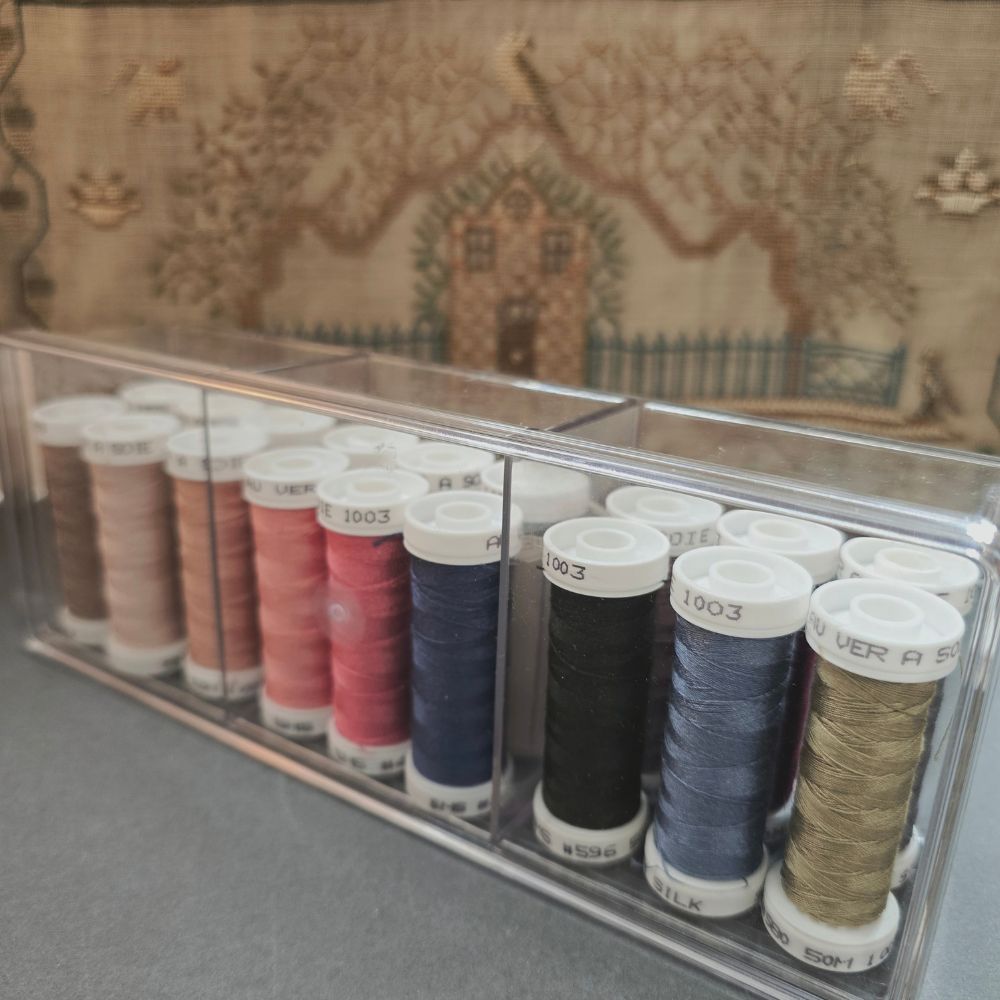 Flower Thread Storage Organizer - Set of 4