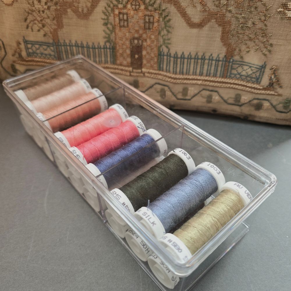 Flower Thread Storage Organizer - Set of 4