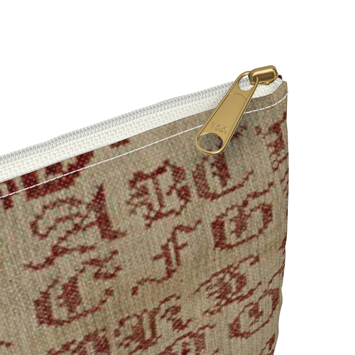 Spanish Sampler 1867 Cross Stitch Project Bag