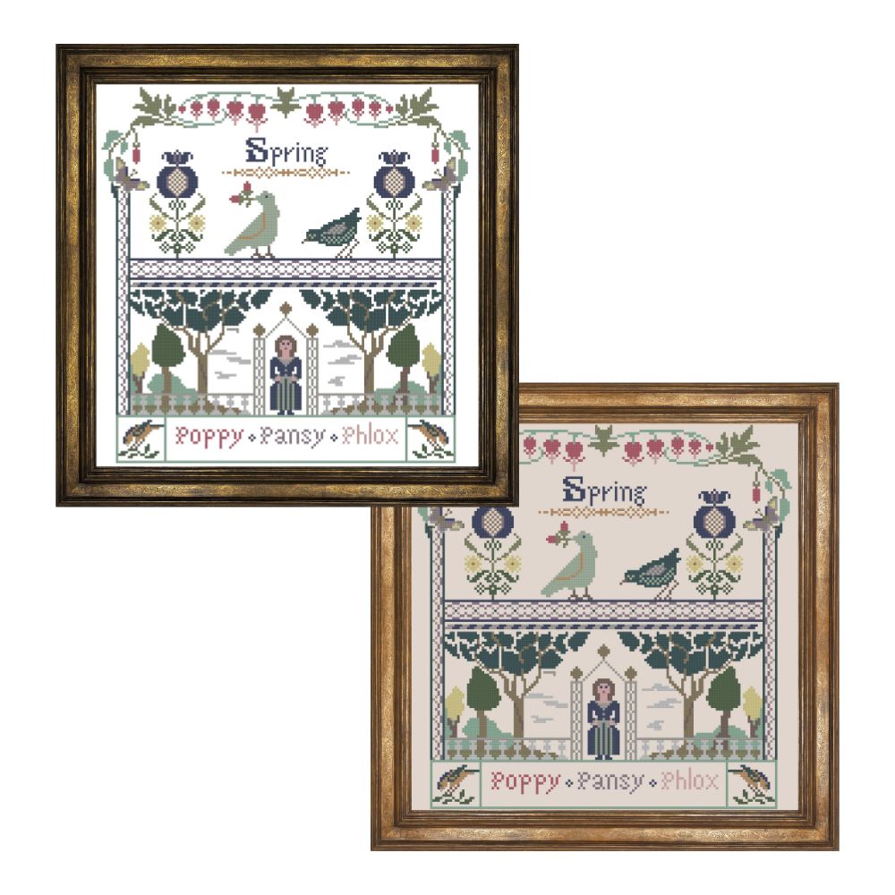 Spring Garden – PDF Cross Stitch Chart