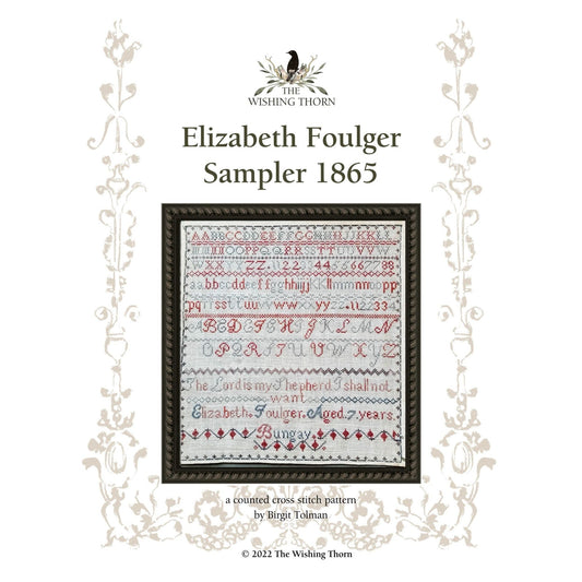 Elizabeth Foulger 1875  Sampler Pattern