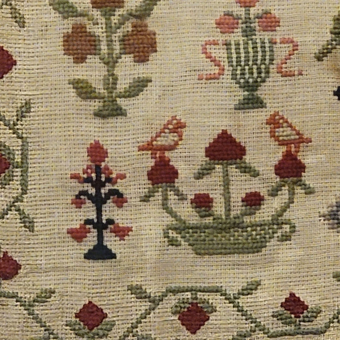 Mary Elizabeth Leet 1865 Sampler Pattern PDF