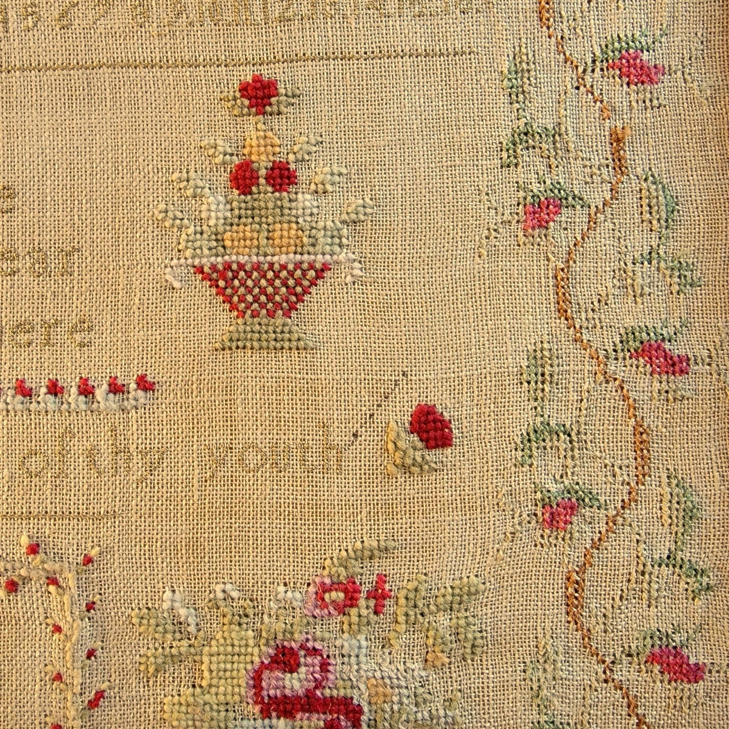 Eliza Jane Smyth 1840 Sampler Pattern