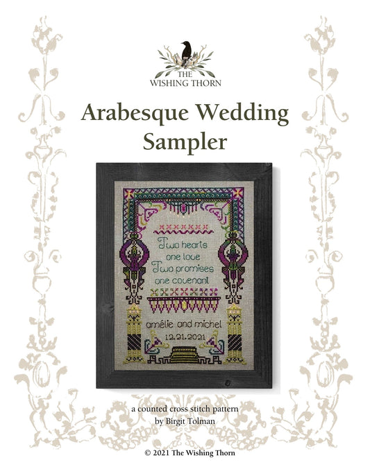 Arabesque Wedding Sampler Pattern