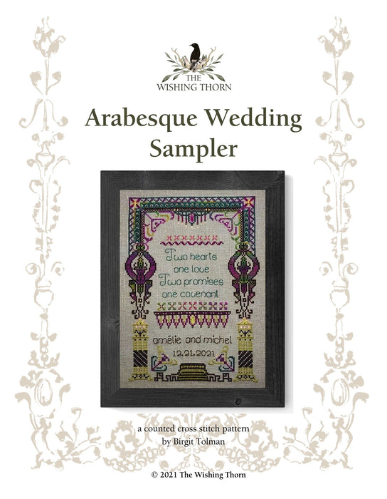 Arabesque Wedding Sampler Pattern