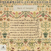 Back of Harriet Charlesworth Sampler 1822 by The Wishing Thorn