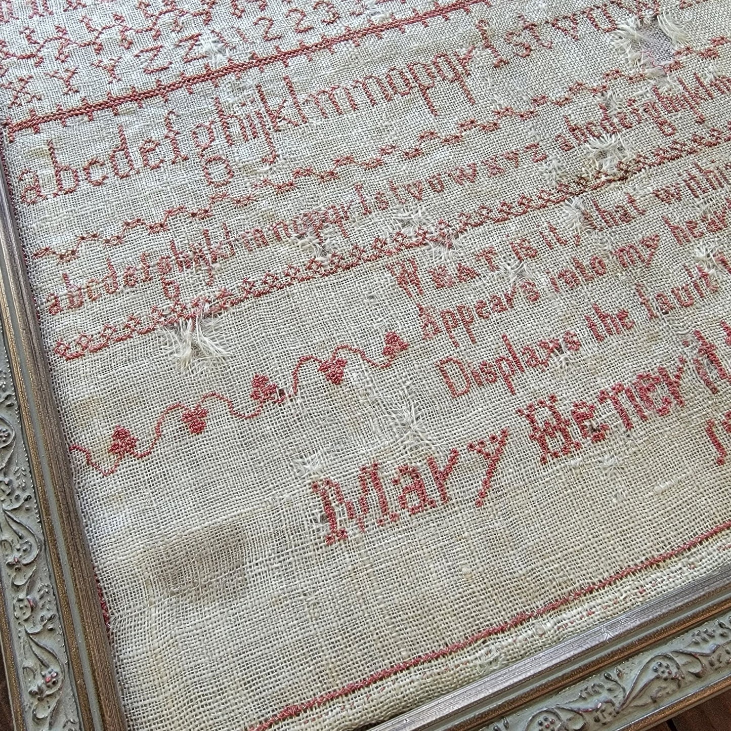 Mary Henrietta Purdye 1815 Sampler Pattern