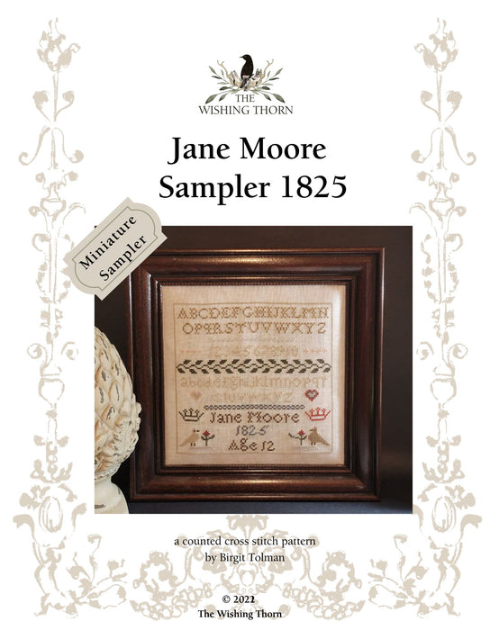 Jane Moore 1825 Sampler Pattern
