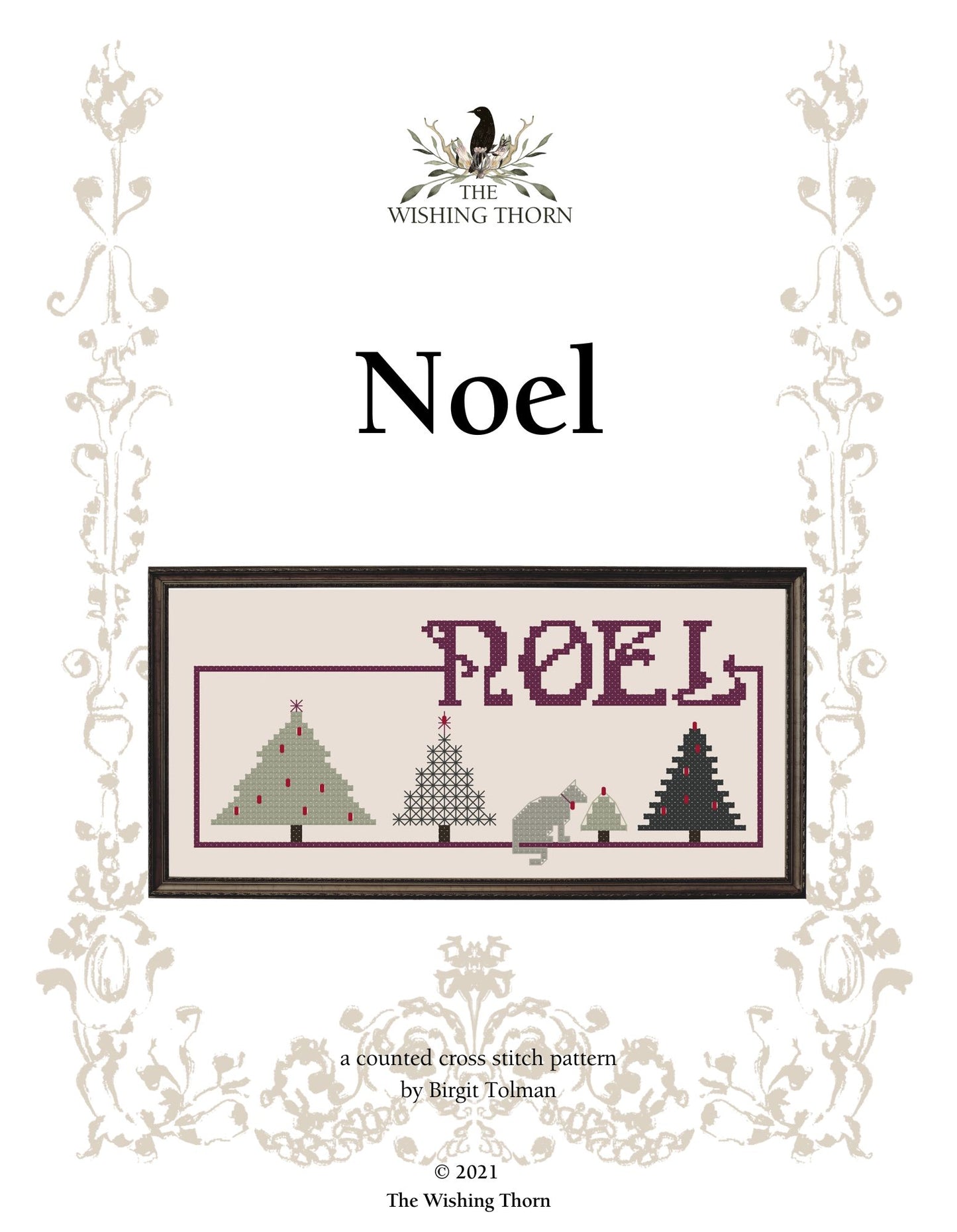 Noel Cross stitch Pattern PDF