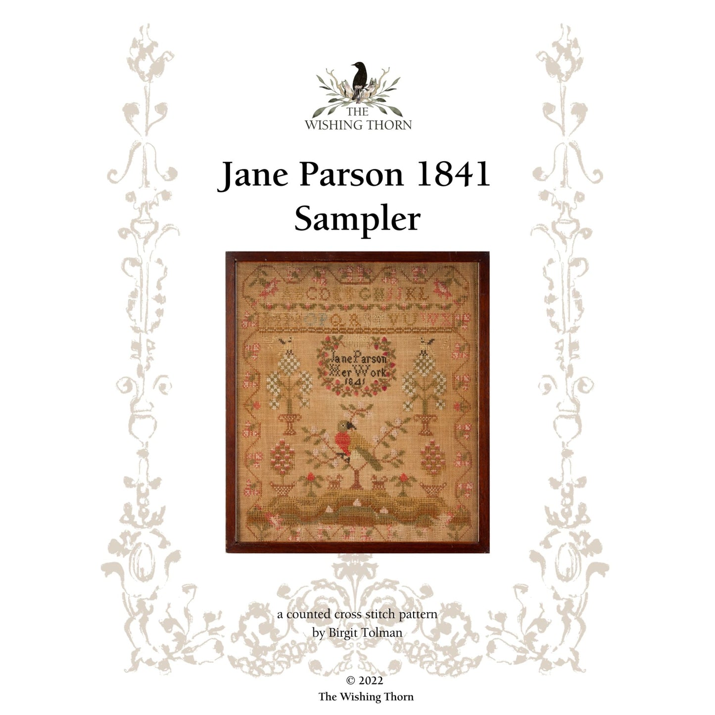 Jane Parson 1841 Sampler Kit