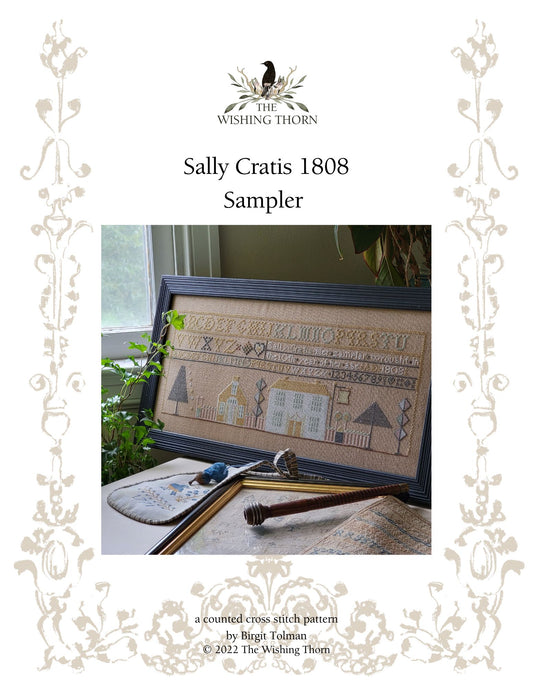 Sally Cratis Sampler Pattern 1808
