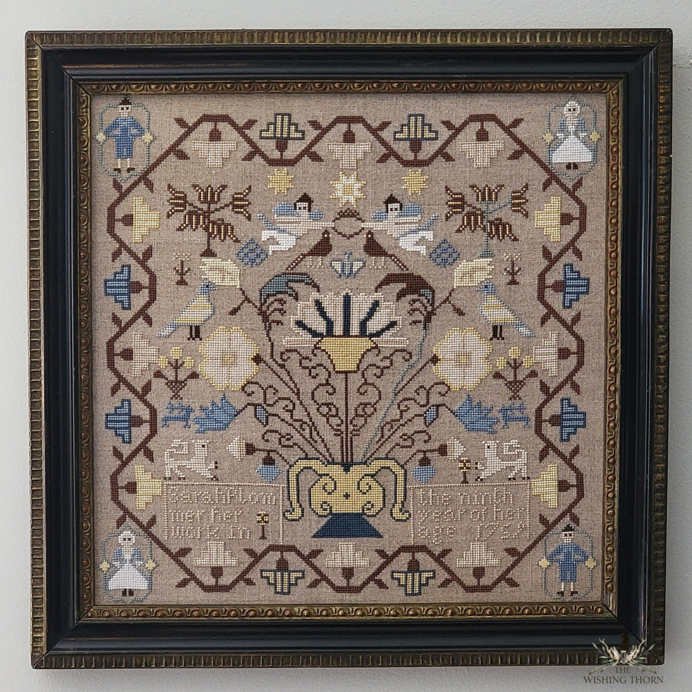 The Wishing Thorn, Reproduction Sampler Patterns & Cross Stitch Design